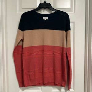 Market & Spruce Colorblock Sweater